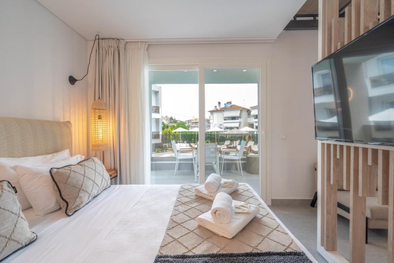 Mirablue Luxury Residences (Adults Only) Pefkochori Buitenkant foto